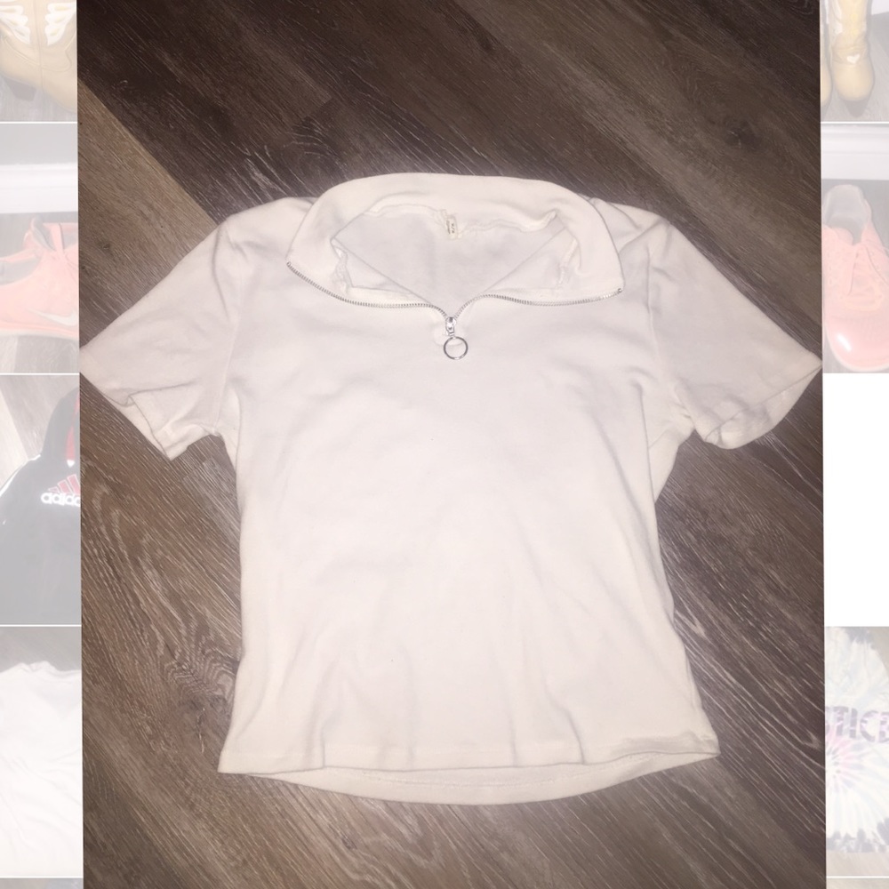 White t-shirt from Garage